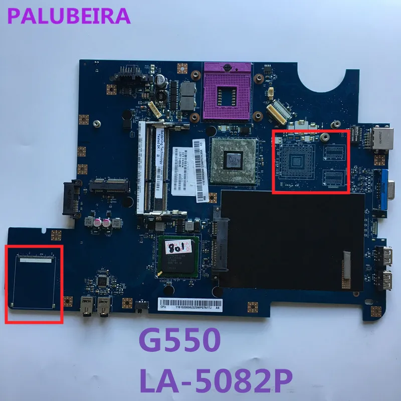 PALUBEIRA Бесплатная доставка LA 5082P подходит для Lenovo G550 Материнская плата ноутбука GL40