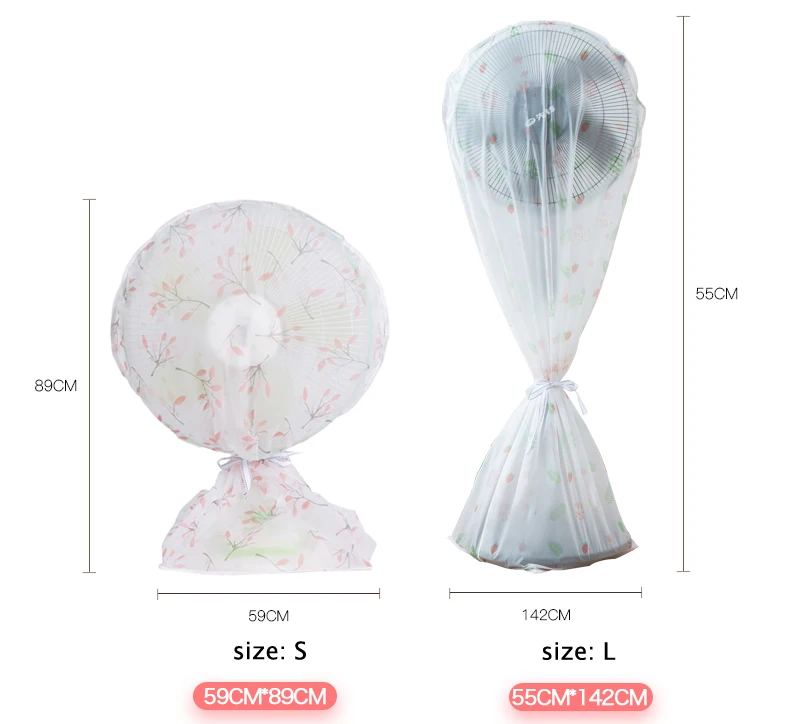 Dust-proof Cover Full Cover Of Stand Fan Cover Full-package Electric Fan Dust Shield Merchandising Household Merchandises Korean_05