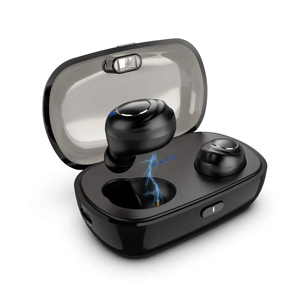 

Wireless Earphone Earpiece For Phone Earbuds Headset With Mic Mini Bluetooth 5.0 Charging Box In-Ear Outdoor Sports Handsfree