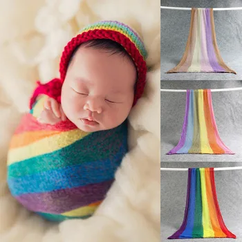 

Iridescence Wrap Photography Prop Baby Photo Prop Wrap Baby Boy Girl newborn baby clothes photography Wrap photo shoot