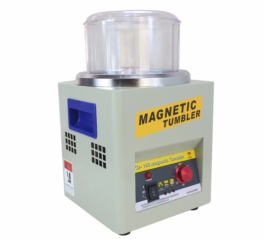 ¡Fabricante! KD/KT-185 máquina de acabado pulidor de joyería de vaso magnético, máquina de pulido magnético AC 110 V/220 V - 6
