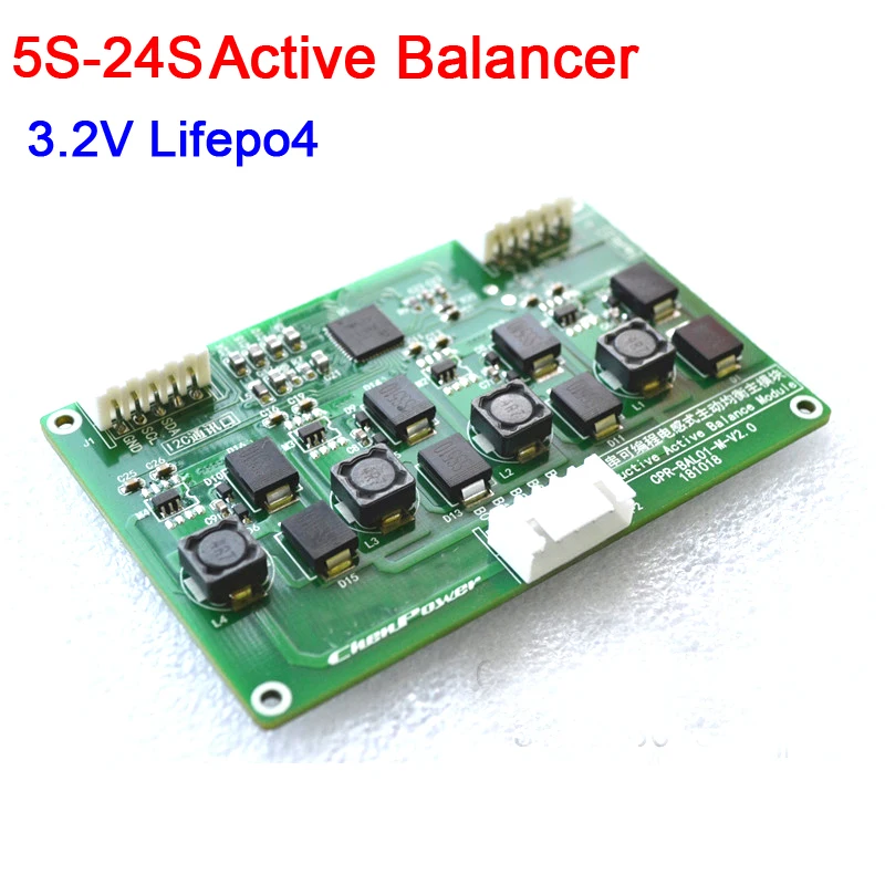 5S-24 S 3,2 V Lifepo4 Индуктивный аккумулятор активный эквалайзер баланс плата литиевая защита балансир 7S 8S 10S 12S 13S 14S 16S 20S
