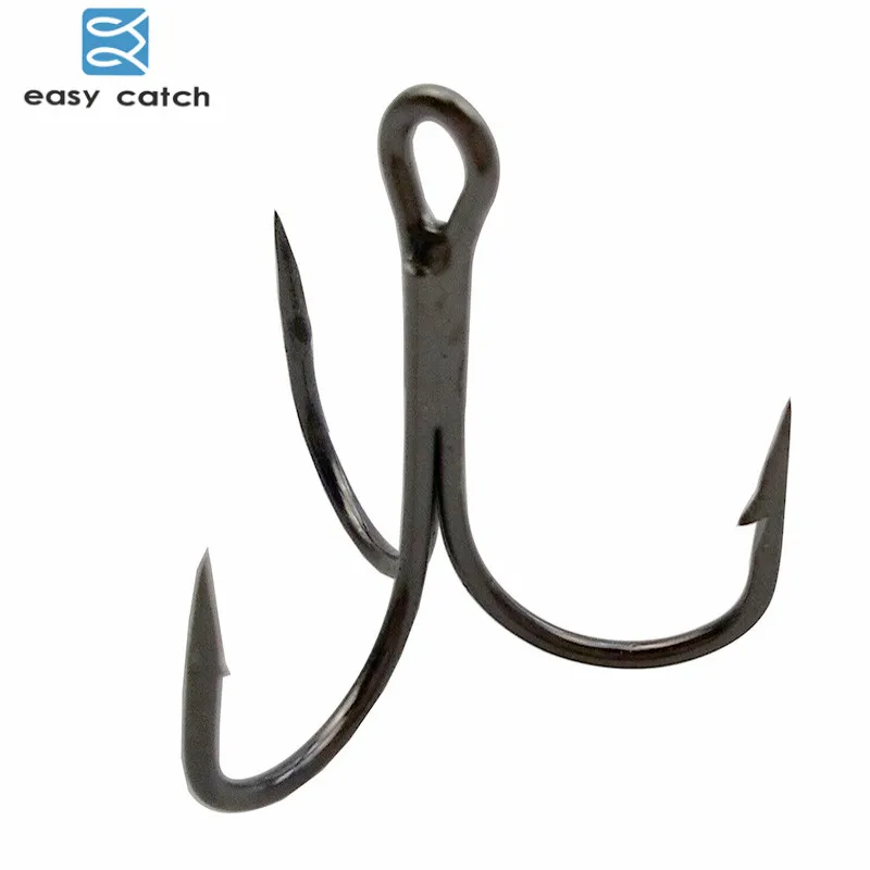 Easy Catch 100 шт. 35647 тройных искусств маленькая круглая изогнутая Тройная жесткая