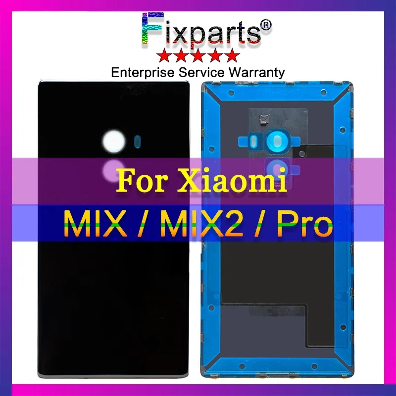 Чехол для Xiaomi mix Pro / 2 задняя крышка аккумулятора панель стекло корпус Mi mix2|back