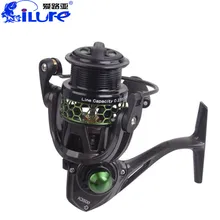 Спиннинговая Рыболовная катушка ilure 5,2: 1/10BB катушки Molinete Para Pesca рыболовные снасти Carrete De Pesca рулевое колесо Катушка для карпа