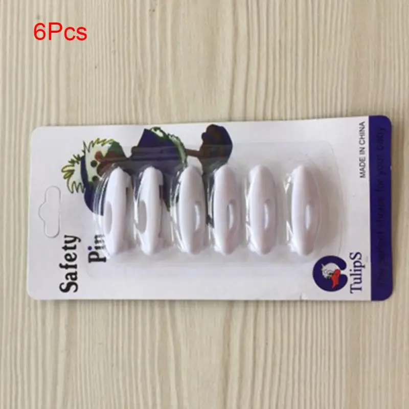 

6Pcs/lot Plastic Safety Brooch Pins For Women Muslim Hijab Islamic Scarf Accessories headscarf decoration