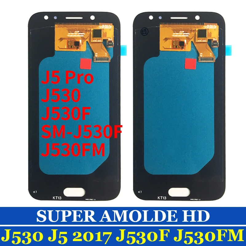 

New OLED LCD For SAMSUNG GALAXY J5 2017 SM-J530F J530M J5 Pro J530 Lcd Display Display Screen Touch Digitizer Assembly
