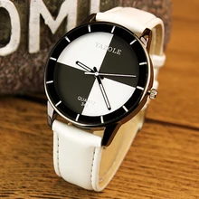 Top Brand luxury watch women fashion designer leather quartz waterproof wrist geneva women watch yazole hongc 345