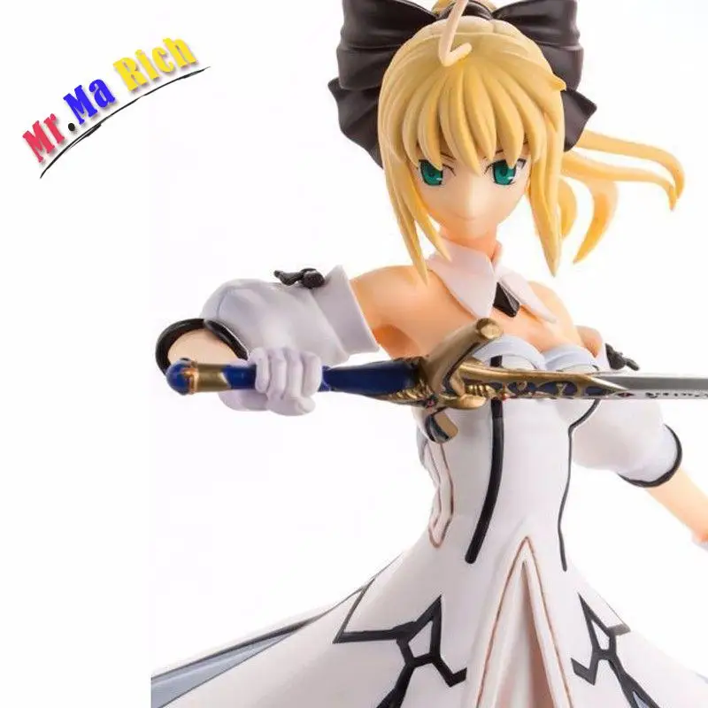 

Anime Fate Stay Night Saber Lily SQ PVC Figure New In Box Christmas collect gift