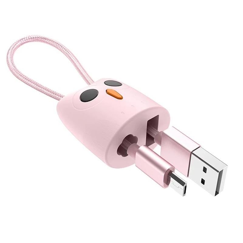 

HOCO Short Cute Micro USB Cable for Xiaomi Redmi Note 5 Pro 6 Samsung Fast Charge Microusb Charger Storage Micro USB Cable Gift