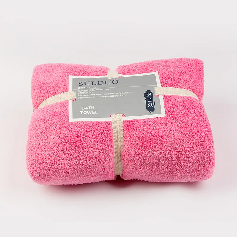 Günstige Korallen samt saugfähigen handtuch 70*140 cm insgesamt 6 männer und frauen optional weichen strand handtuch dicke handtuch erwachsene bad towel2018