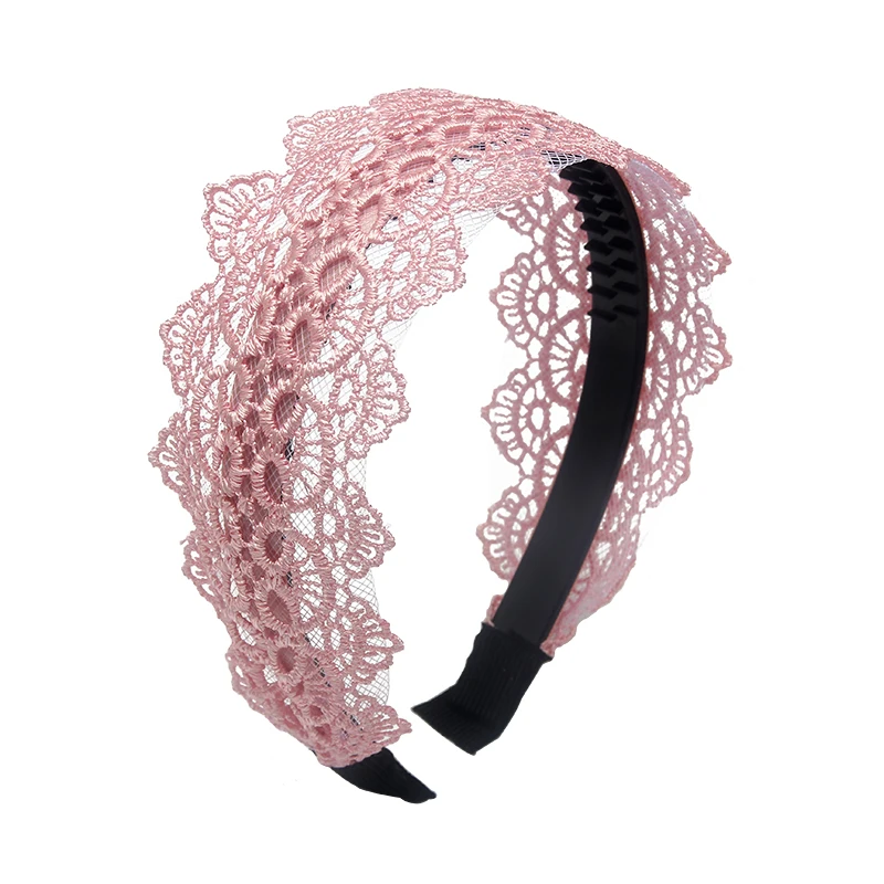 

Accglory Women Lace Hair Bands Girls Hollow Flower Headband Floral Boutique Hair Hoops Tiara Women Hair Accessories