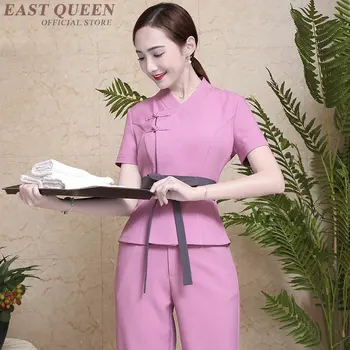 

Nurse uniform clothes nurse medical clothing robes clinical uniforms woman beautician massage beauty salon spa uniform AA3896