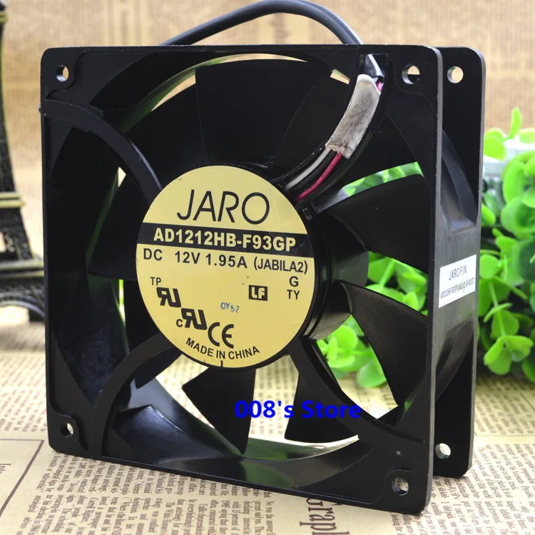 Кулер для процессора JARO AD1212HB-F93GP DC 12 В 1.95A JABILA2 120 мм 38 120*120*38 200CFM | Компьютеры и офис
