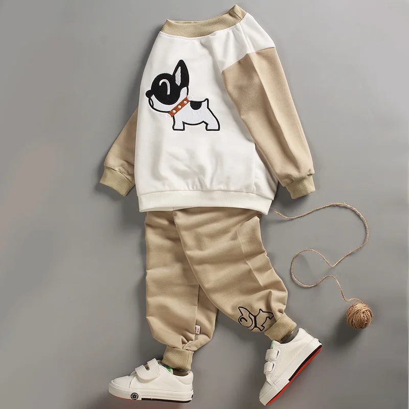 

Autumn Girls Clothing Set Long Sleeve Sports Suit For Boy Kids Clothes Sets Cotton Tracksuit for Girls Clothes New Costume