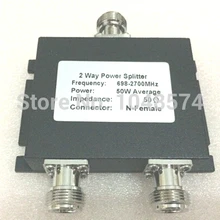 1 шт 50 Вт wilkinson 2 способ питания сплиттер делитель 698-2700 МГц высокая изоляция