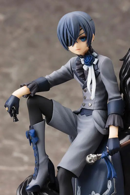 ARTFX+ Аниме Черный дворецкий книга цирка Kuroshitsuji Ciel Себастиан Микаэлис ПВХ фигурка Коллекционная модель игрушки