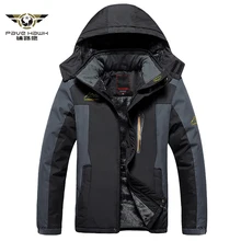 Мужской зимний пуховик размера плюс 9XL, теплая водонепроницаемая ветрозащитная ветровка, верхняя одежда, тактические толстые пальто, мужские военные куртки