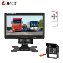JMCQ 7 “TFT LCD Monitor Dell’automobile del HD Display Inversione della Macchina Fotografica di Sistema di Parcheggio per Auto Retrovisore Monitor Anti-glare grande visione Per Il camion