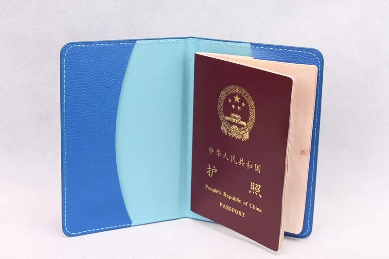 Лавандовая Обложка для паспорта, Обложка из искусственной кожи, ID карта, Модный Дорожный Чехол для билетов, пакеты, обложки для паспорта, чехол для паспорта