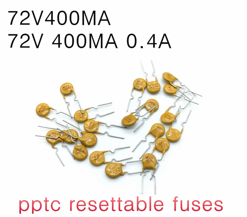 0.4 A/400 mA RXEF040 UF040 72 V fusibili ripristinabili PTC polyswitch polyfuse 48 V W13 