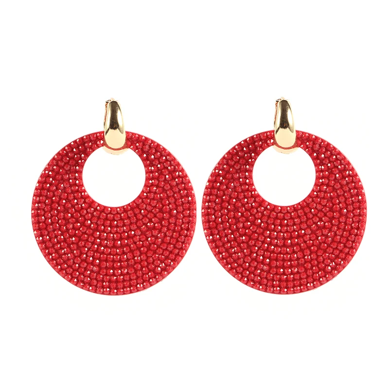 Earrings Red