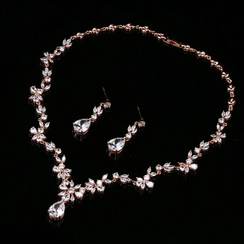 Набор ювелирных изделий EMMAYA с фианитами класса ААА для женщин|jewelry sets for women|wedding