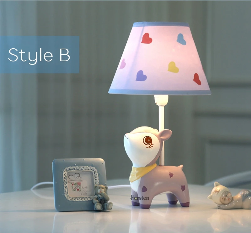Creative Cute Deer LED Table Lamp Home Decoration Dimmable Mini Desk Table Light Bedroom Bedside Lamp For Baby Kids Room Birthday Gift (3)