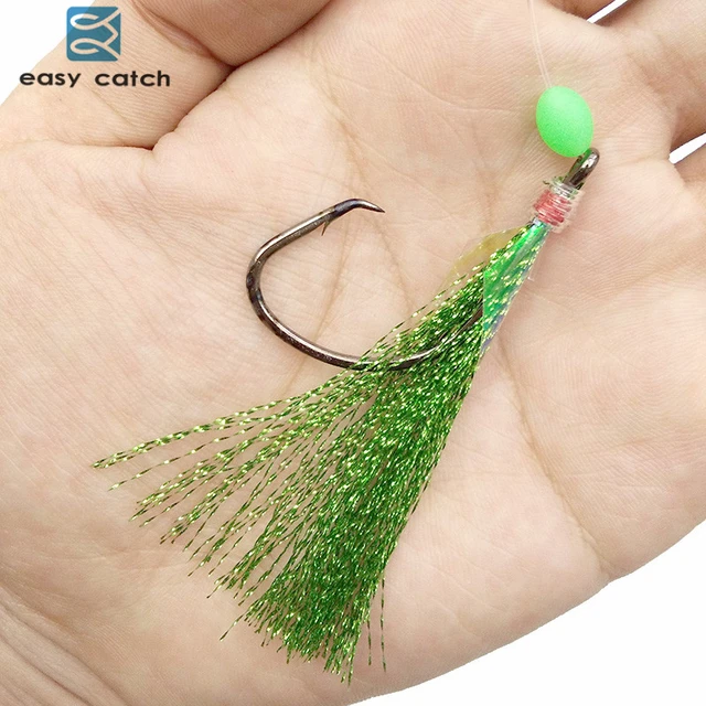 10packs 4/0 Sabiki Rig Saltwater Fishing Flasher Rig 2 Fishing Hook Kit  Snapper Tarakihi Mackerel Sea Fishing Lure - Fishing Lures - AliExpress