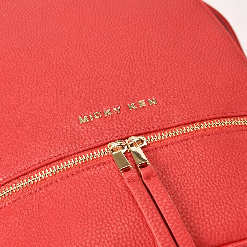 Женский рюкзак MICKY KEN, высококачественный рюкзак из искусственной кожи Mochila Feminina, Модный повседневный рюкзак Mochilas Mujer,, Европа и Америка