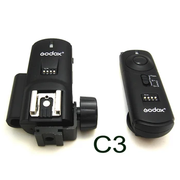 

Godox Studio Flash Remote Shutter Release Speedlite Trigger RMII C3 For Canon EOS 7D 50D 40D 30D 1D 1DS 5D MARK II III