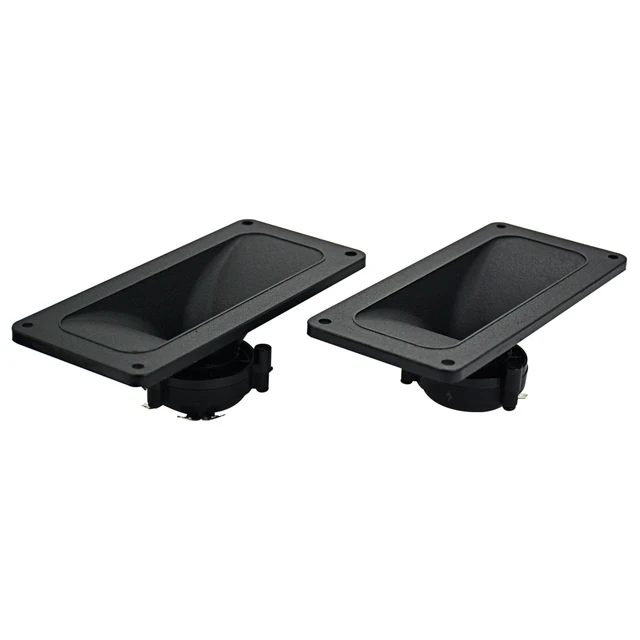 Aiyima 2pcs Tweeters Speaker 146*67MM Piezoelectric Tweeter Loudspeaker 150W Ceramic Buzzer Treble Square DIY Audio Speakers