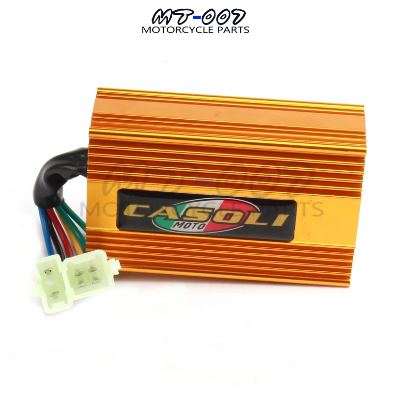 Новый золотой гоночный DC HP CDI для CG125 150 200 250cc dirt bike/pit bike ATV Quad бесплатная