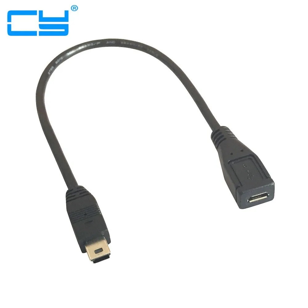 Micro Usb Femea Para Mini Usb Macho Cabo Adaptador Mini Usb T Porta ...