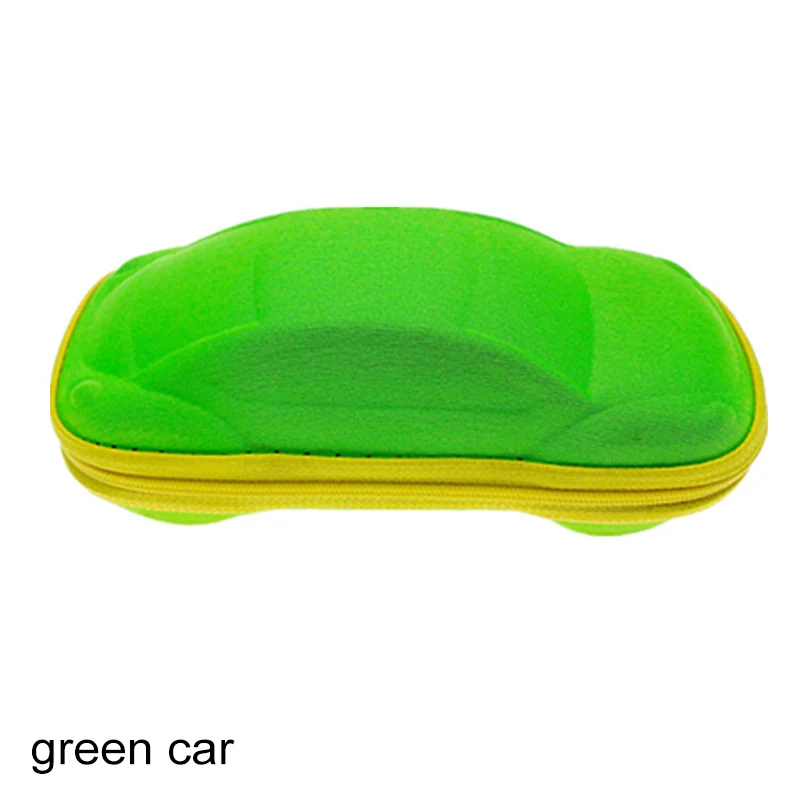 Поляризационные специальные солнцезащитные очки чехол для женщин и мужчин высокого качества Eva с молнией красочные очки коробка для хранения Коробка Чехол - Цвет: green car