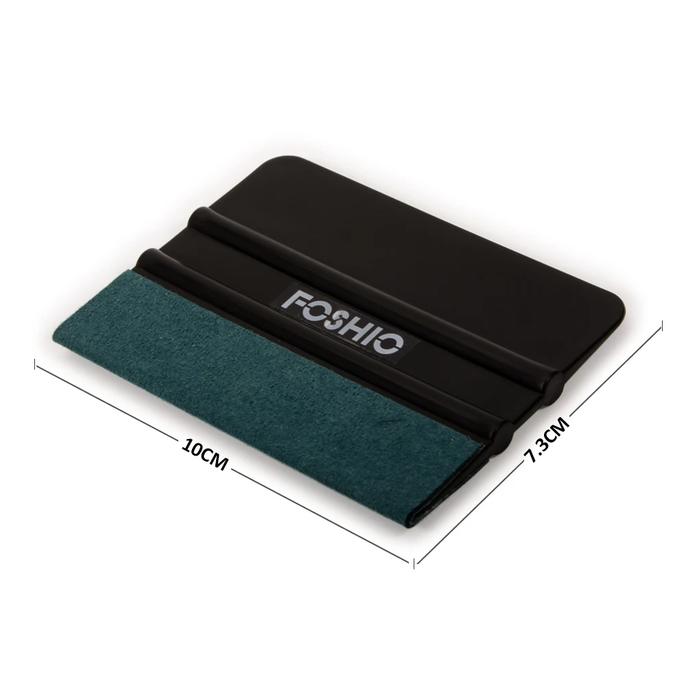 Car Wrapping Tools Automotive Film Tools 3/6pcs Car Tint Suede Felt Edge Squeegee No Scratch Plastic Card Scraper Carbon Fiber Vinyl Window Film Wrapping Tool