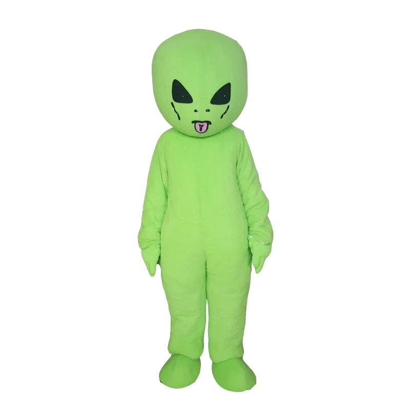 

Green Aliens Costume Cosplay Outfits Adult Women Men Cartoon Mascot costume For Carnival Festival Commercial Activity