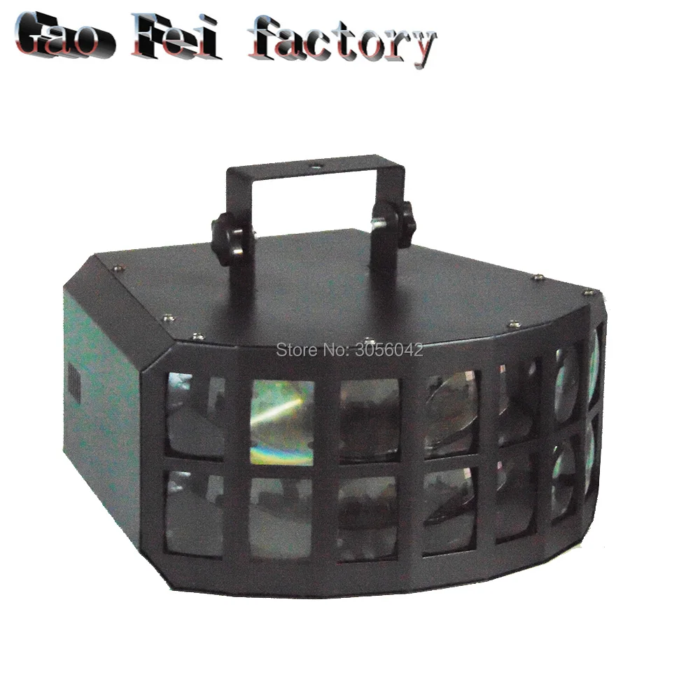 

Professional DMX512 stage effect 2x10w RGBW 4in1 LED Double Butterfly Lights