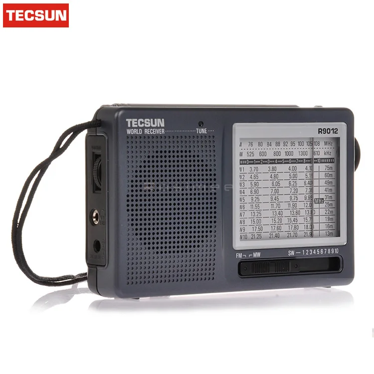 Прямая поставка TECSUN R-9012 12 Диапазонный FM/AM/SW радио многополосный радиоприемник портативный лучший Y4122H Tecsun R9012 радио Desheng радио