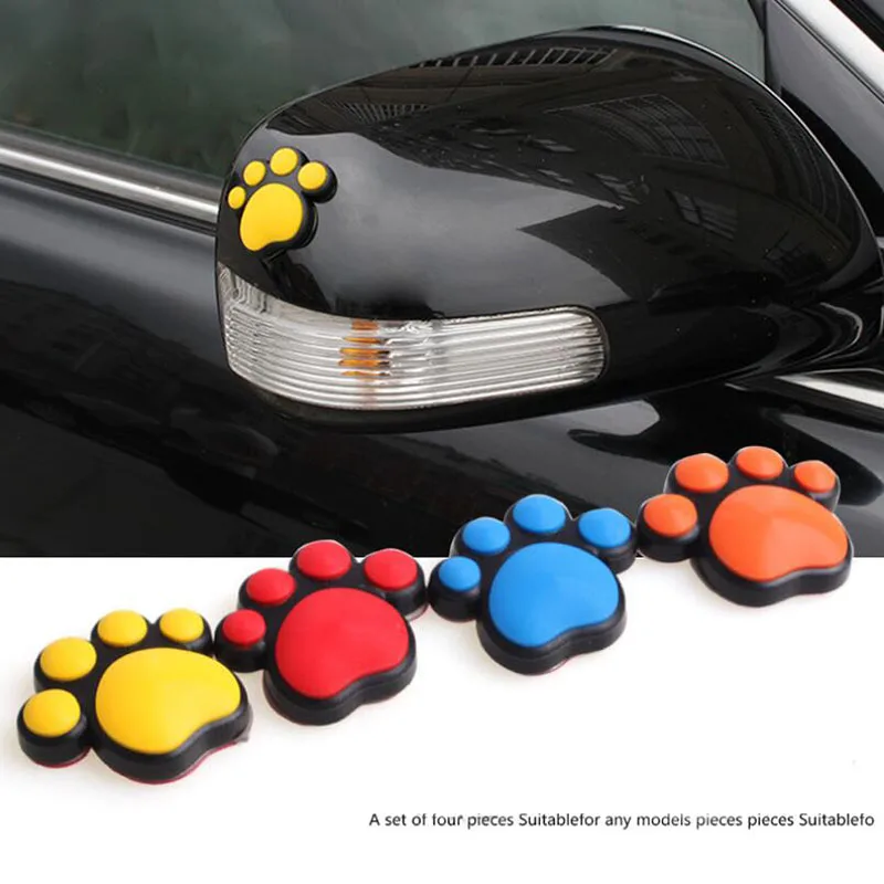 

4-Pack Car Bumper Rearview Mirror Protector Door Scratch Sticker Trunk Decorative Car Sticker Car Decoration Automotive Products