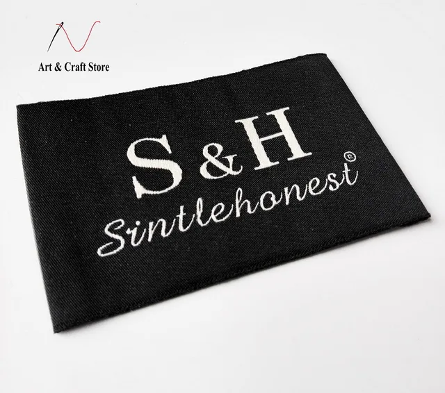 30 pieces customized your own logo garment clothing main label