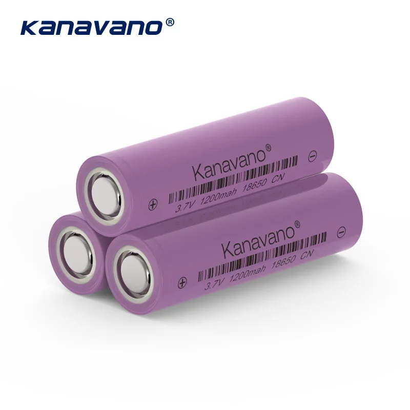 Kanavano оригинал высокое качество 18650 2000 мА/ч 3 7 в литий ионные аккумуляторы