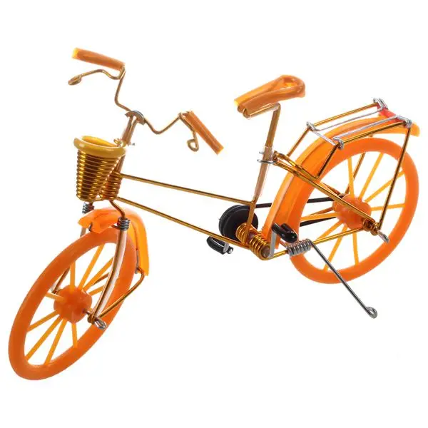 bicycle aluminum wire bike decoration Handmade crafts bicycle souvenirs