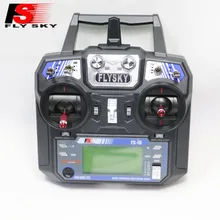 1 Conjunto Transmissor Com FS-iA6 FS-iA6B FS-i6 2.4G 6CH FlySky AFHDS Receptor Para Controle Remoto Avião UAV Zangão Multicopter
