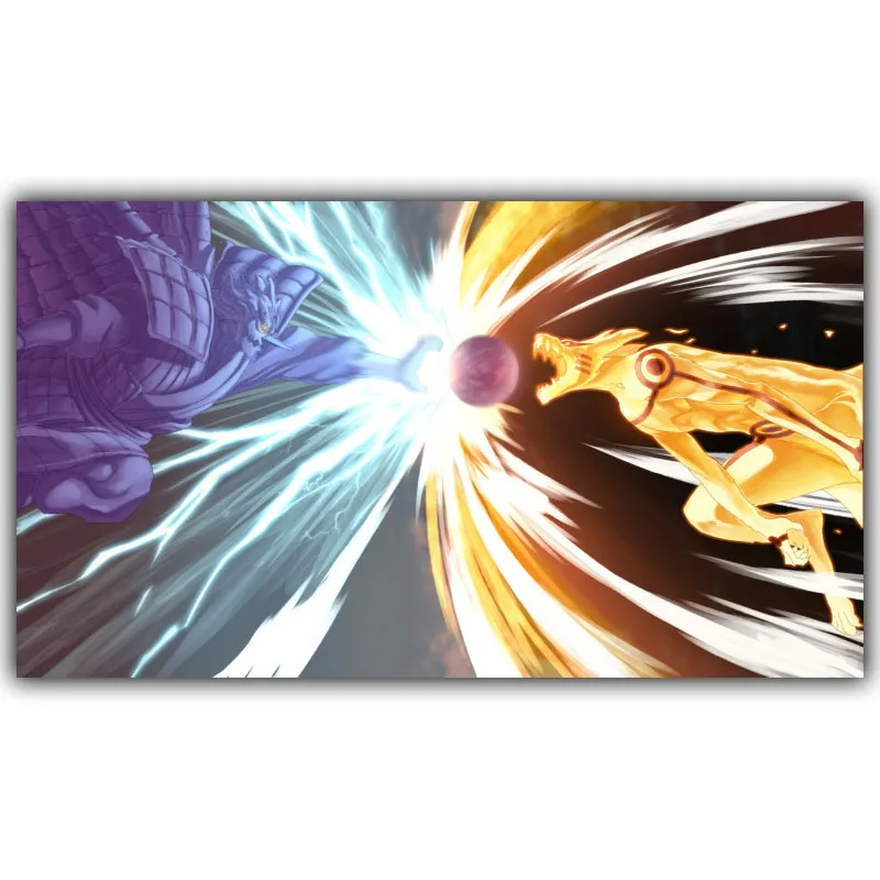 

Naruto Poster Popular Classic Japanese Anime Home Decor Silk Poster Picture Print 30x53cm 60x106cm