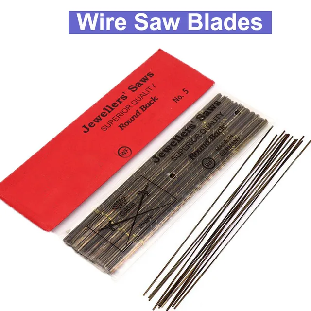 URANN 12pcs/lot 130mm diamond wire saw blade cutter jewelry metal