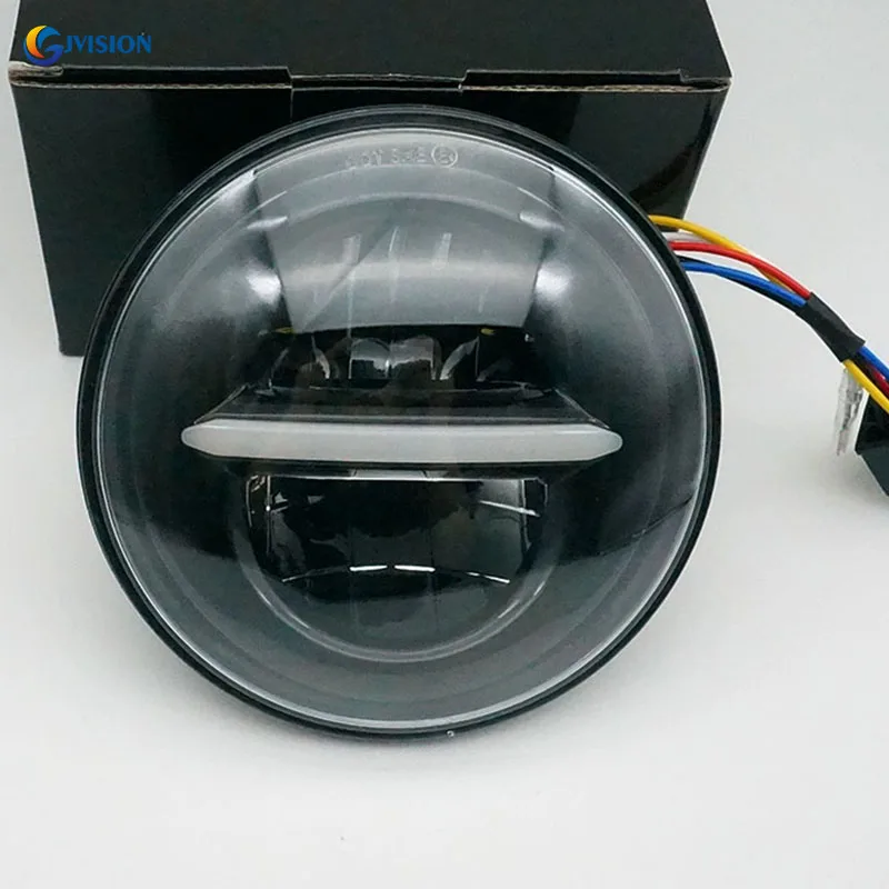 

5.75 inch LED Headlight Projector Driving Light with DRL for Harley Sportster 883 Dyna Street Bob Light Nightster Night Rod