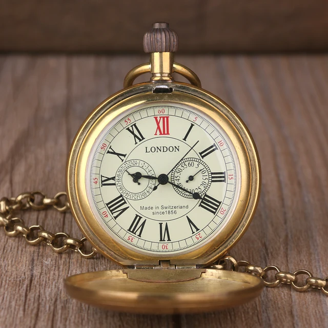 Buy Luxury High Quality London Mechanical Pocket Watch