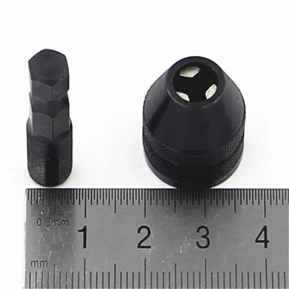 0.3-3.6mm Chuck Quick Plug Adapter Change Schimbator cu mâner - Burghiu - Fotografie 5