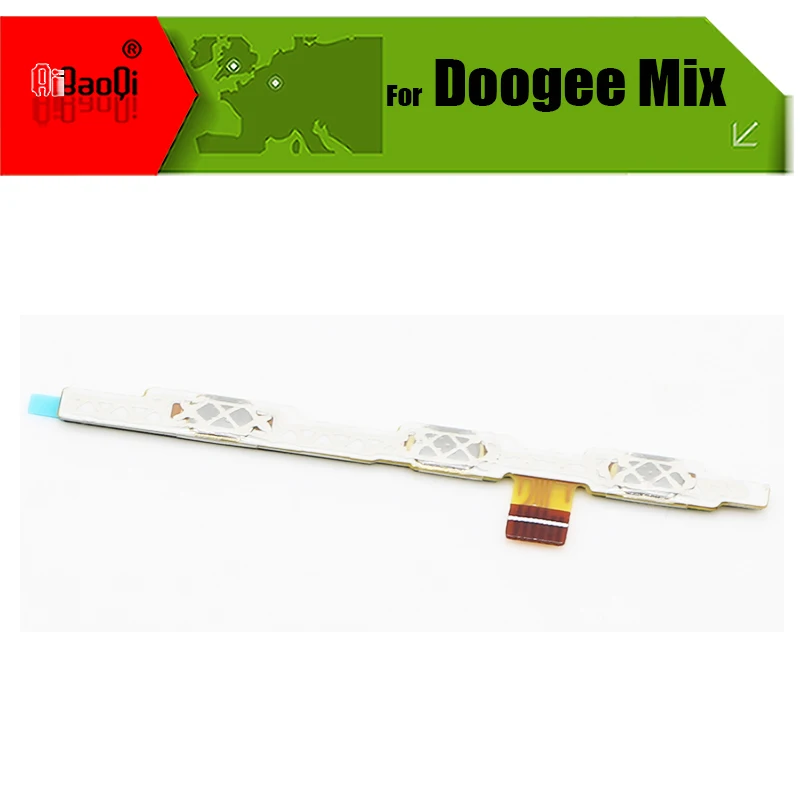 2 шт. оригинальный главный Doogee Mix power on/off + Громкость FPC кнопка вверх/вниз гибкий